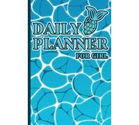 Cute Mermaid Daily Planner for Girls: Fun Ocean Inspired Schedule and Activity Organizer