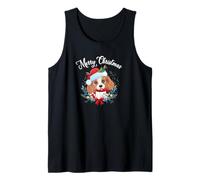 Cute Merry Christmas Cavalier King Charles Spaniel Dog Lover Camiseta sin Mangas