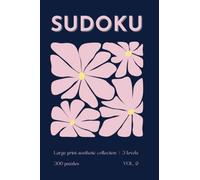 Cute Mini Pocket Sudoku Vol.9: Pretty Aesthetic Style 300 Puzzles | Easy to Hard | Travel Size Small Books for Airplane | Tiny Compact Gift