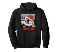 Cute Mogwai Gizmo Christmas Piano Escena de película PAPL199 Sudadera con Capucha