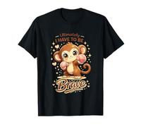 Cute Monkey Punch, en última instancia, Tengo Coraje Camiseta