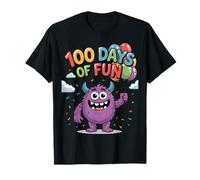 Cute Monster 100 Days of Fun School Celebration Camiseta