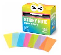 Cute Monster Memo Notes,Transparent Pull-Out Sticky Note，set a