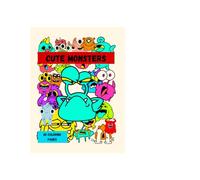 Cute Monsters Coloring Book for Kids Ages 3-8: Fun and Easy Monster Designs for Creative Little Artists