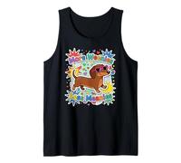 Cute More Weenies Less Meanies, Divertido Amante de los Perros Salchicha Camiseta sin Mangas