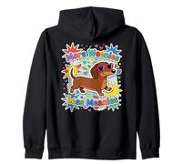 Cute More Weenies Less Meanies, Divertido Amante de los Perros Salchicha Sudadera con Capucha