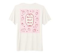 Cute Mother's Day Berry Best Mom Club Vintage Strawberry Camiseta Premium