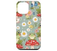 Cute Mushroom and Tea Aesthetic Design Carcasa para iPhone 12 Pro Max
