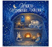 Cute Mushroom Animals Coloring Book for Kids Adorable Bunny, Bear & Puppy in a Magical Mushroom World for Boys & Girls Ages 4-12: Super Cute Kawaii ... (Magical Mushroom World Coloring Series)
