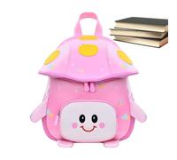 Cute Mushroom Backpack - Mini Waterproof Preschool Rucksack, Safety Leash | Cartoon Backpack, Lightweight | Kindergarten Preschool Travel Bag, Boys Girls Outdoor Daily Carry