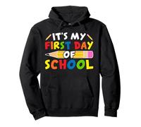 Cute My First Day of School - Regreso a Clases Maestros Niños Sudadera con Capucha
