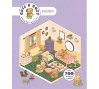 Cute 'n' Cozy Sticker Therapy: Homes: Over 500 reusable stickers!