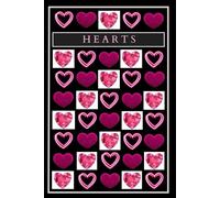 Cute Notebook With Hearts: Ntebook with colorful hearts. Perfect as a notebook for home, school, office, gift, journal.