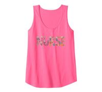 Cute Nurse Life Squad Cottagecore NP ER ICU Camp Rehabilitación Peds Camiseta sin Mangas