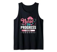 Cute Nurses Gift Nurse In Progress Nursing School For Women Camiseta sin Mangas
