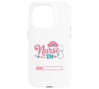 Cute Nurses Gift Nurse In Progress Nursing School For Women Carcasa para iPhone 15 Pro