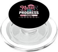 Cute Nurses Gift Nurse In Progress Nursing School For Women PopSockets PopGrip para MagSafe