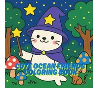 Cute Ocean Friends Coloring Book