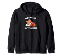 Cute Official Napping Shirt Red Panda Lover Sudadera con Capucha