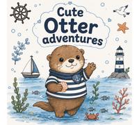 Cute Otter Adventures: A Cozy Otter Coloring Book with 40 Adorable Activities Through Playful, Heartwarming & Relaxing Everyday Moments (Cute Cozy Animal Adventures)