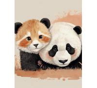 Cute Panda and Friends Notebook