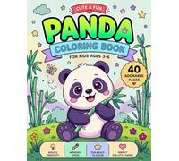 Cute Panda Coloring Book for Kids Ages 3-6: 40 Simple, Bold and Easy Panda Coloring Pages for Toddlers and Preschoolers (Bold and Easy Series) (Sunny Bunny Studio Cute Animal Coloring Books for Kids)