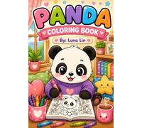 Cute Panda Coloring Book for Kids Ages 4-8: 30 Easy Kawaii Panda Coloring Pages with Fun Adventures and Bold Simple Designs