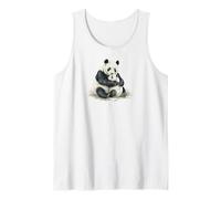 Cute Panda Mom Love Animal Camiseta sin Mangas
