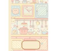 Cute Pattern Composition Notebook: A charming writing book for students, artists, and dreamers who love vibrant colors, playful styles, and happy aesthetics