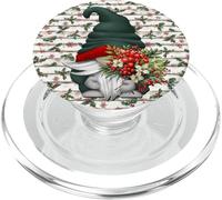 Cute Pattern For Women Xmas Aesthetic Floral Christmas GNOME PopSockets PopGrip para MagSafe