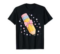 Cute Pencil Crayon First Day of School Camiseta