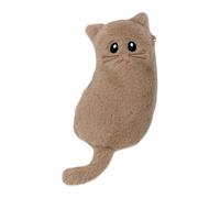 Cute Pencil Plush Organizer - Aesthetic Plush Crayon Holder, Cat Pencil Case for Teen Girls Boys Classroom, Pen Pouch with Inner Compartments, Crayon Pouch, Soft Pencils Case for Art Supplies Kit