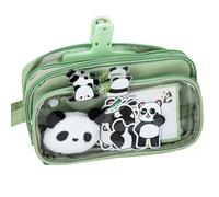 Cute Pencil Pouch, School Pen Organizer, Panda Pen Bag, Cartoon Pencil