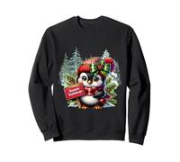 Cute Penguin Christmas Happy Holidays Men Women Kids Sudadera