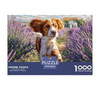 Cute Perro Puzzle 1000 Piezas para Entretenimiento Creativo Clásicos Regalos Obra De Arte Rompecabezas Desafiante Noches De Juegos Adultos Y Niños A Partir De 12 Años 38x26cm/1000pcs