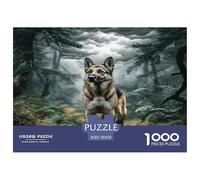 Cute Pet Dog Puzzles 1000 Piezas para Adultos Puzzle Juego for The Whole para Mujeres, Regalos para Hombres Cartón 100% Reciclado Decoración del Hogar 70x50cm/1000pcs