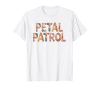Cute Petal Patrol I Do Crew Tribe Bridal, mi Futura Esposa Camiseta