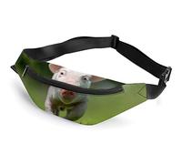 Cute Pig On Green Grass Cute Pig on Green Grass Fanny Pack, riñonera Deportiva para niños Adultos para Hombres y Mujeres