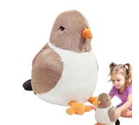 Cute Pigeon Plush Toy, Soft Bird Plush Toy, Velvet PP Cotton Safe Doll for Boys, Girls, Sleep Companion, Family, Friends, Colleagues, and Birthday, 11.81 Inches
