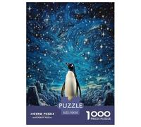 Cute pingüino Rompecabezas Imposible,desafío for Adults Juego EduGatoivo 1000 Piezas Obra De Arte De Juego De para Adultos Y Niños Mayores De 12 Años 70x50cm/1000pcs