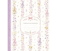 Cute Pink and Purple Coquette Style Journal with Music Notes and Bows: A Composition Notebook For Gifts, School, and Everyday Life