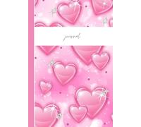 Cute Pink Heart Aesthetic Journal for Girls | Coquette Y2K Notebook for Teens & Women