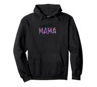 Cute Pink Leopard Mom Design For Women and Proud Girl Mama Sudadera con Capucha