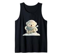 Cute Polar Bear Wildlife Zoo Animal Lover Nature Camiseta sin Mangas