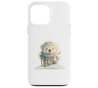 Cute Polar Bear Wildlife Zoo Animal Lover Nature Carcasa para iPhone 13 Pro MAX