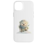 Cute Polar Bear Wildlife Zoo Animal Lover Nature Carcasa para iPhone 14 Plus