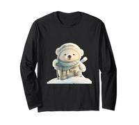Cute Polar Bear Wildlife Zoo Animal Lover Nature Manga Larga