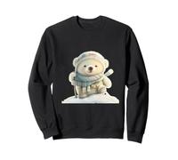 Cute Polar Bear Wildlife Zoo Animal Lover Nature Sudadera