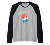Cute Popsicle Happy Mood Summer Time Fun Camiseta Manga Raglan