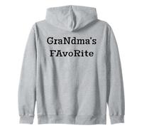 Cute Present for/from Grandmother. Grandma'S Favorite Sudadera con Capucha
